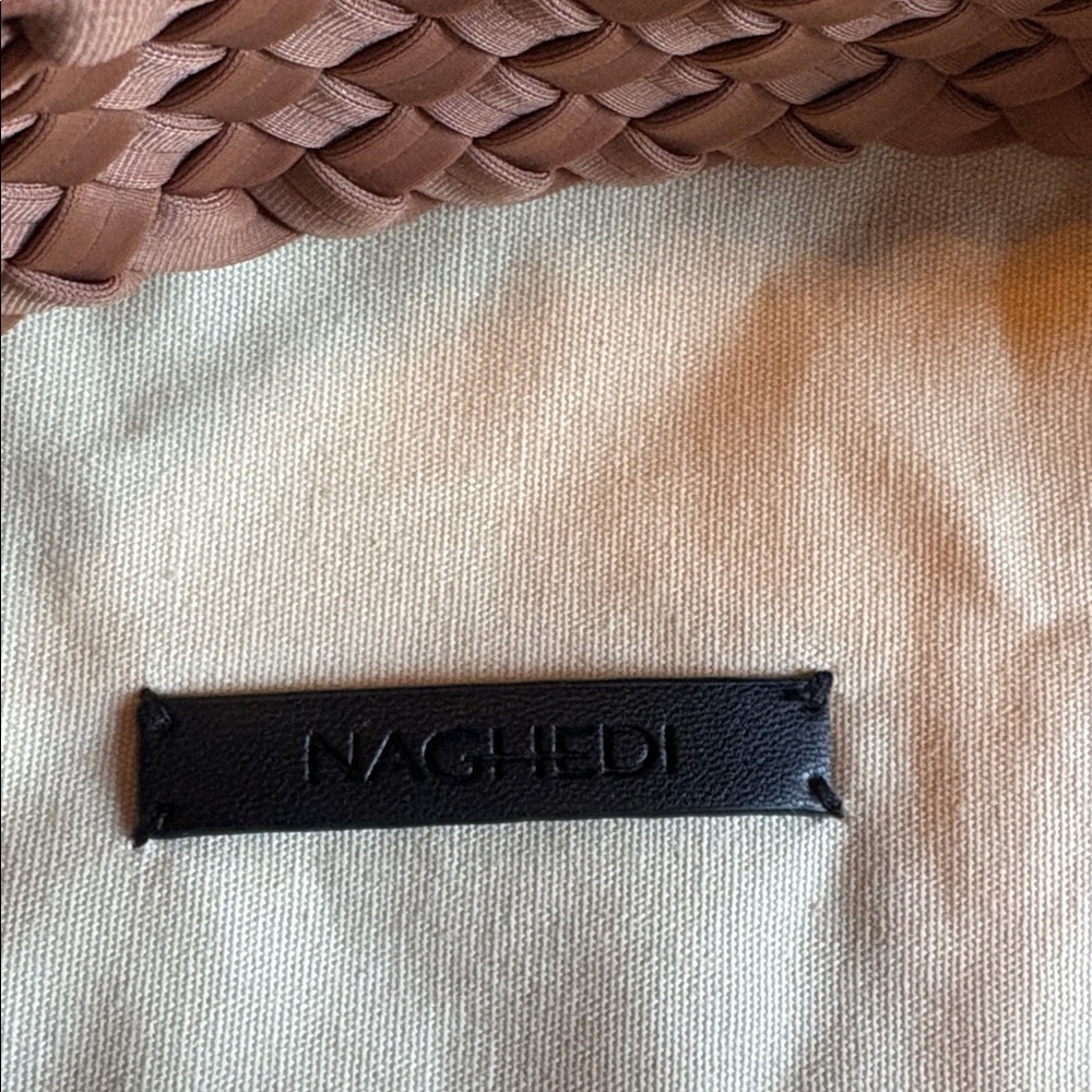NWT Naghedi Medium Nomad Hobo - Cocoa - Picture 3 of 12